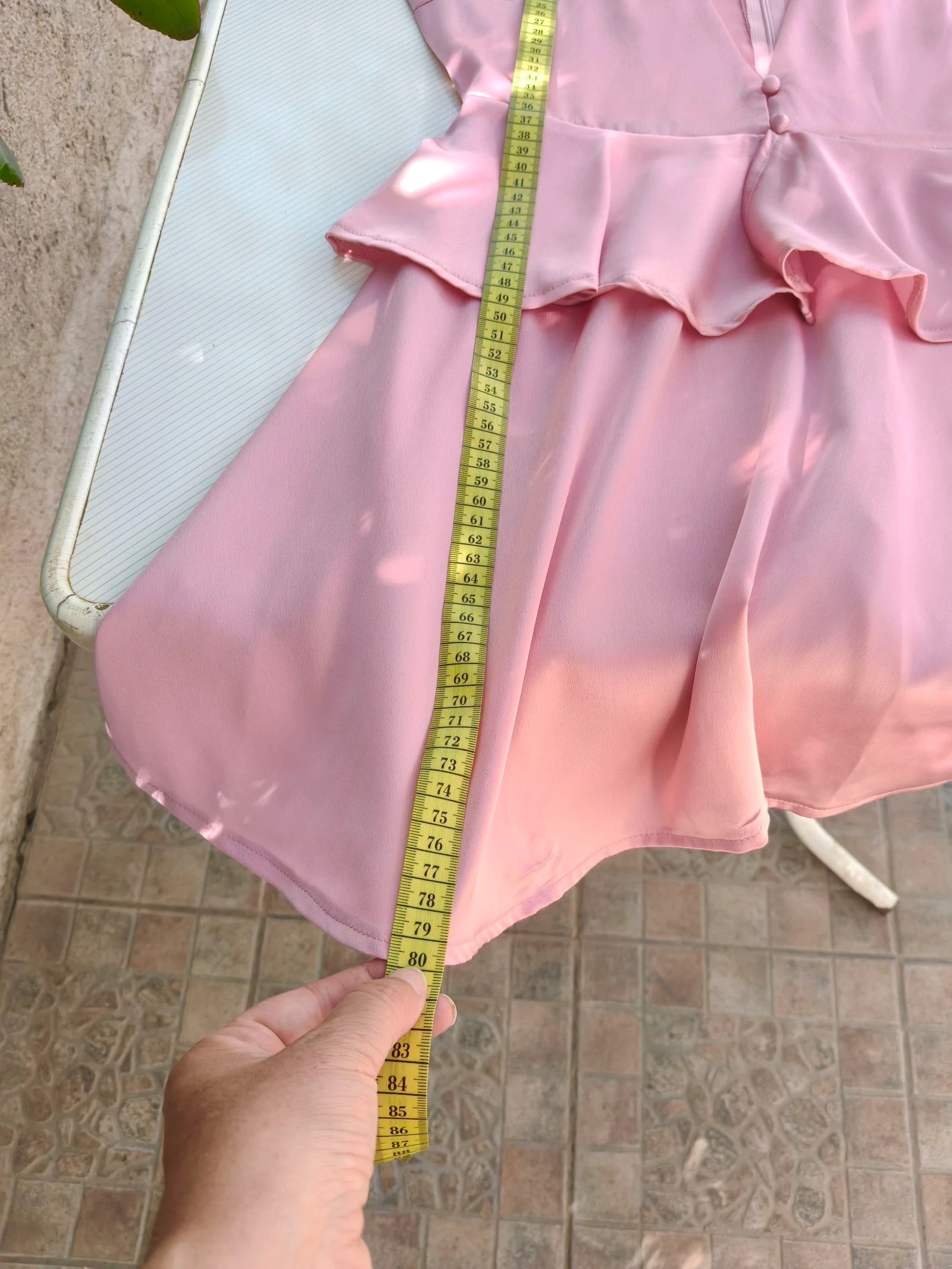 Vestido corto rosa escote pronunciado Missguided  – photo 13